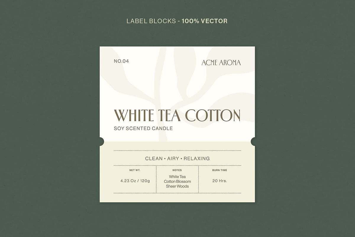 Label Template Set, a Packaging Mockup by BrandPacks (Photo 8 of 14)