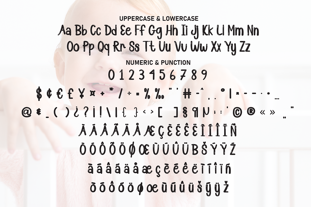 My Baby | Script Font, a Script Font by Scratchones (Photo 7 of 8)