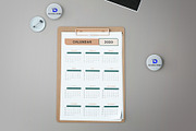 Calendar Template 2026-2030, a Stationery Template by Design Zone (Thumbnail 5 of 5)