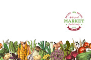 Ultimate vegetables set, a Food Illustration by handsketched (Thumbnail 14 of 19)