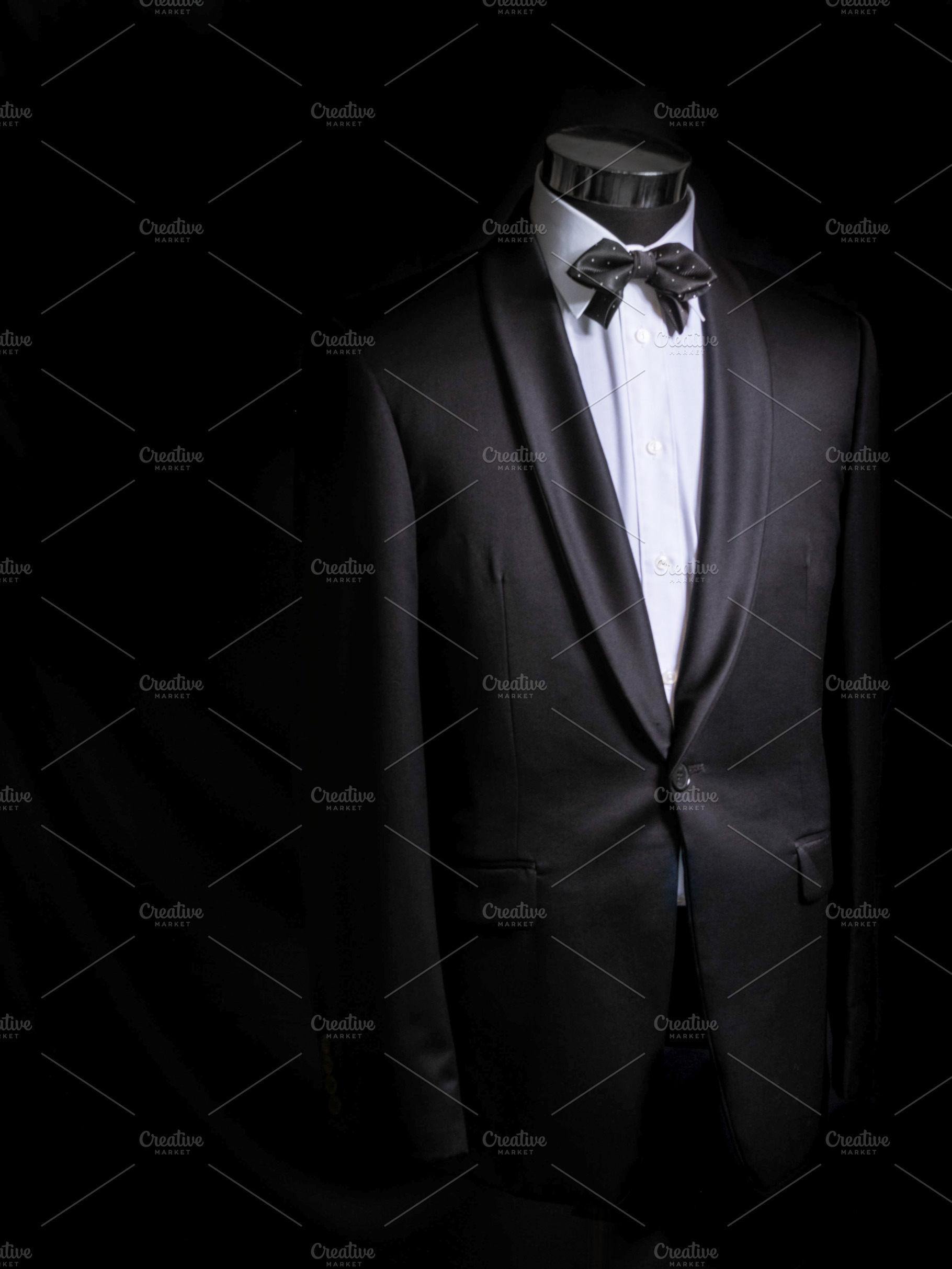 Black Suit with Bowties, a Business Photo by Re-5 Photography