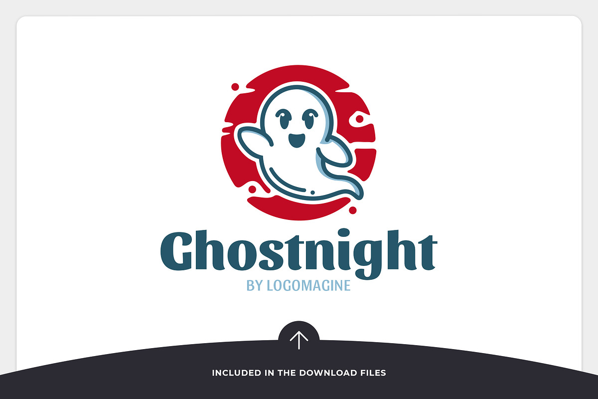 Ghost Night Logo Template, a Branding & Logo Template by LOGOMAGINE (Photo 11 of 16)