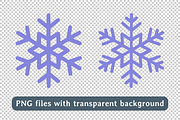 Snowflake Vector Bundle, a Seasonal Illustration by Kusumaillustration (Thumbnail 3 of 9)