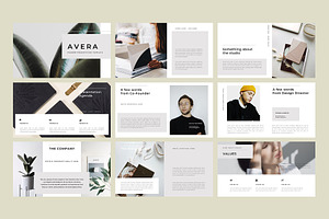 Avera - Google Slides Template