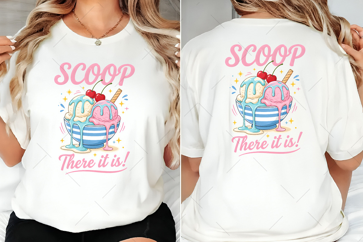 Cute Ice Cream Scoop PNG, a Seasonal Illustration by OK Design (Photo 4 of 5)