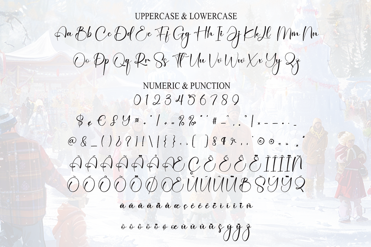 Winter Fest | Script Font, a Handwritten Font by Scratchones (Photo 7 of 8)
