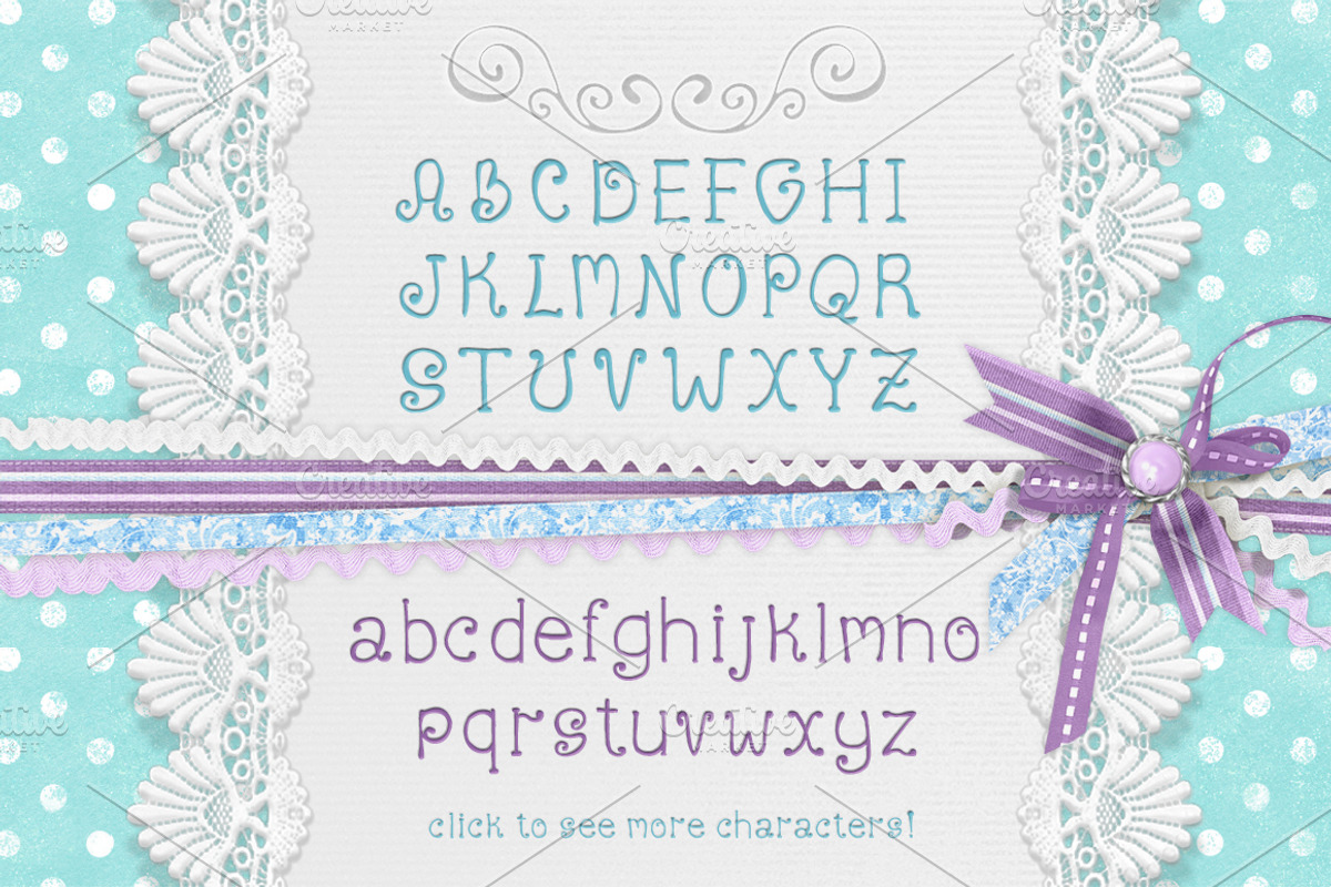 LilaParis Typeface preview 2