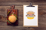 Modern Burger Logo Template, a Branding & Logo Template by YUDesignStore (Thumbnail 5 of 7)