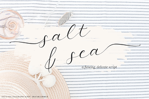 Salt And Sea Calligraphy Font