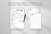 Minimalist Wedding Planner Printable, a Stationery Template by BRANDcontent (Thumbnail 3 of 6)