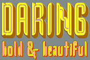 Stacked™ Eight Layer Stacking Type, a Font by Baseline Fonts (Thumbnail 2 of 5)