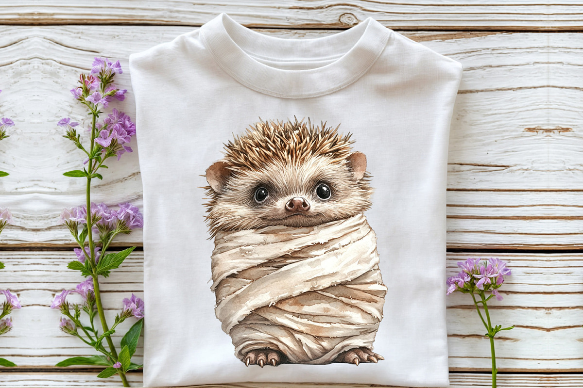 Halloween Cute Hedgehog Clipart, an Illustration by Rose Art (Photo 6 of 7)