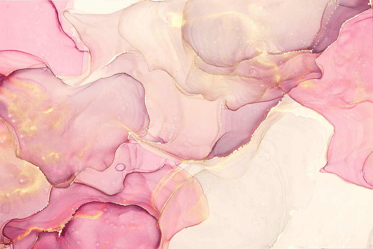 Pink ink fluid textures, a Texture Graphic by Anntuan (Photo 5 of 16)