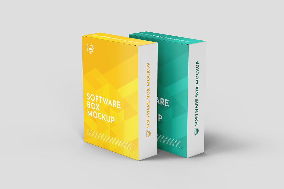 Software / Product Box Mockups, a Packaging Mockup by Illusiongraphic (Photo 8 of 25)