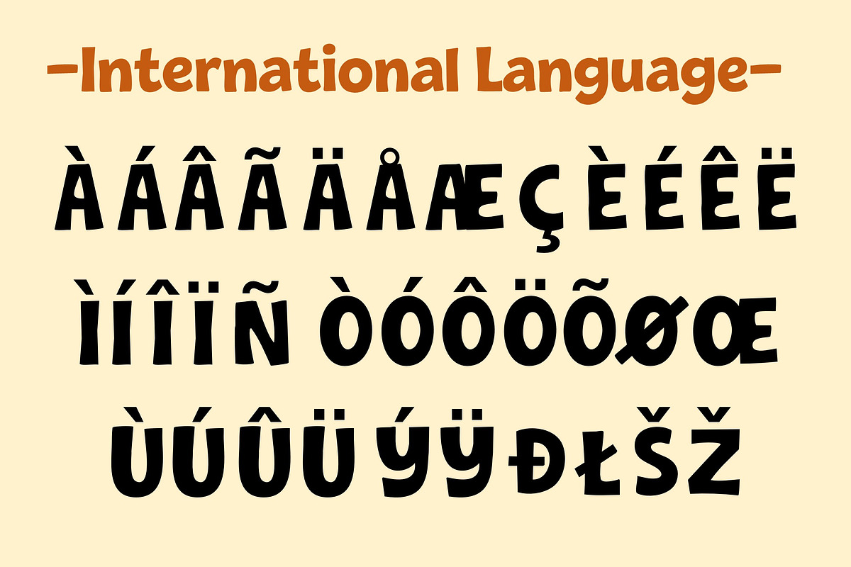 Chunky Joy, a Handwritten Font by Art StoreID (Photo 5 of 8)