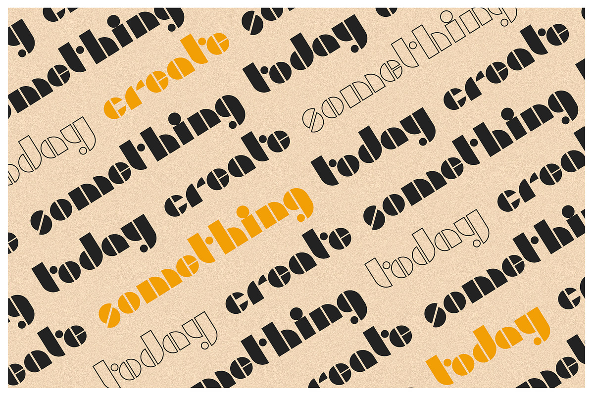 Dekart | Display Sans Serif Font, a Sans Serif Font by Kandella's Art (Photo 3 of 14)