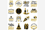 2027 New Year PNG Bundle, an Emoji Icon by Tanya Kart (Thumbnail 6 of 10)