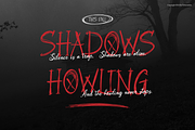 Howdy Sacramen | Horror Handwritten, a Font by Denustudios (Thumbnail 2 of 15)