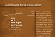 Studioso – Slab & Sans Serif Combo, a Slab Serif Font by Lateral Design (Thumbnail 6 of 7)