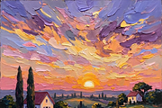 Bridal Wedding Bundle Oil Painting, an Illustration by PLUM&FIGS (Thumbnail 2 of 25)