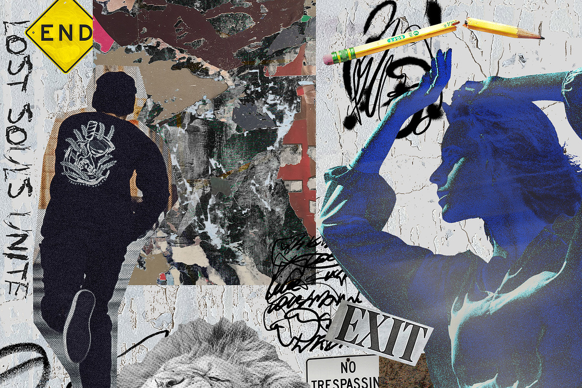 Anti-design Grunge Collage, a Graphic by SunnyAfternoons (Photo 13 of 14)