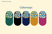 TROPICAL LEAVES, a Pattern Graphic by rumacorakstudio (Thumbnail 2 of 6)