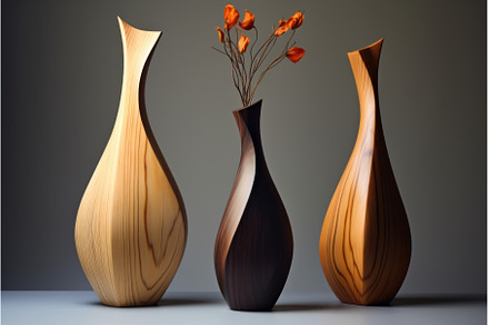 Sophisticated Interior wood dark, a Nature Photo by Ylivdesign