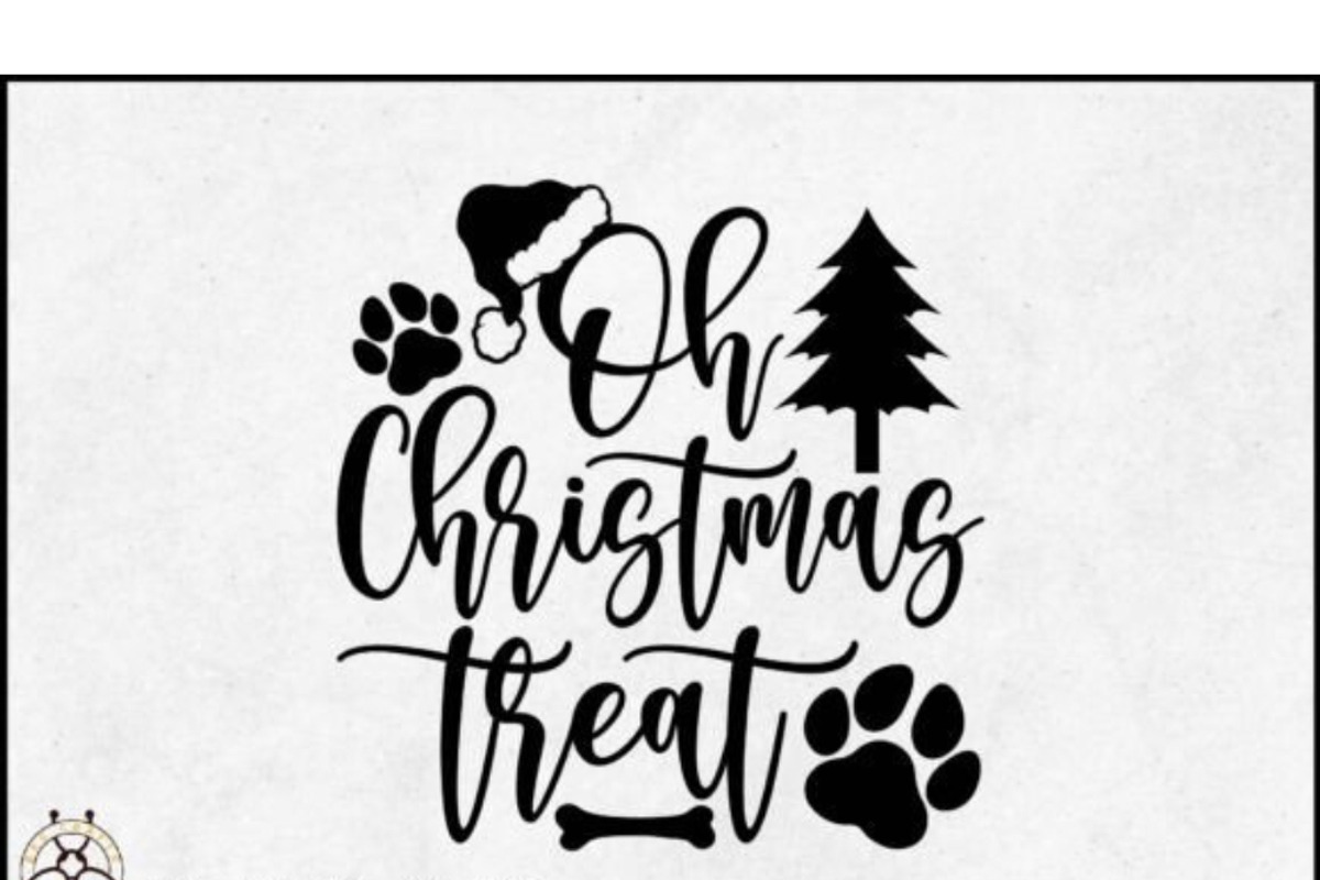 Christmas Dog SVG Bundle Santa Paws, a Graphic by BeeCraftR (Photo 5 of 9)