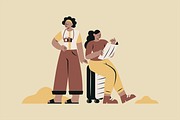 People Traveling Illustration, a Person Illustration by Jump Studio (Thumbnail 7 of 10)
