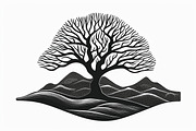 Majestic Mountain and Tree Vector, an Object Graphic by jahid234 (Thumbnail 7 of 11)