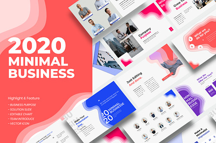 2020 Minimal Business Template