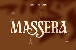 Naserra Modern Serif Font