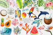 Modern Tropical Huge Collection, an Illustration by Creative Art (Thumbnail 1 of 9)