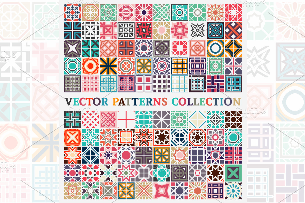 100 seamless patterns, a Pattern Graphic by dacascas (Photo 4 of 4)