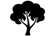 Tree Silhouette Vector Collection, an Illustration by Creativeshirt (Thumbnail 7 of 7)