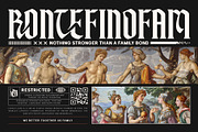 Zentras Typeface, a Blackletter Font by alit design (Thumbnail 9 of 17)