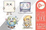 Sarcastic Teacher Sublimation, a Decorative Illustration by Artnoy (Thumbnail 12 of 18)