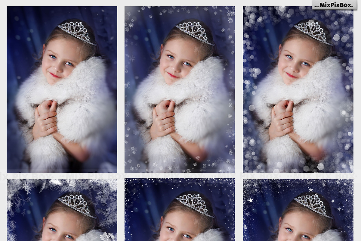 20 Christmas Photo Overlays, a Layer Style Add-On by MixPixBox (Photo 2 of 7)