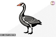 Halloween Goose Skeleton Sublimation, a Graphic by crative8112 (Thumbnail 8 of 10)