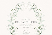 Watercolor Eucalyptus Green Floral, a Decorative Illustration by Veris Studio (Thumbnail 6 of 20)