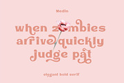 VT Medin - Elegant Bold Serif, a Serif Font by ViactionType (Thumbnail 6 of 13)