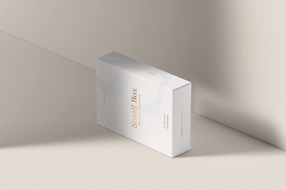 Small Box Mockup, a Packaging Mockup by WebAndCat (Photo 23 of 40)