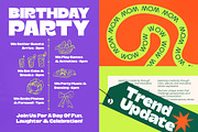 Morablu Groovy Display Font, a Sans Serif Font by timelesstype.co (Thumbnail 9 of 15)