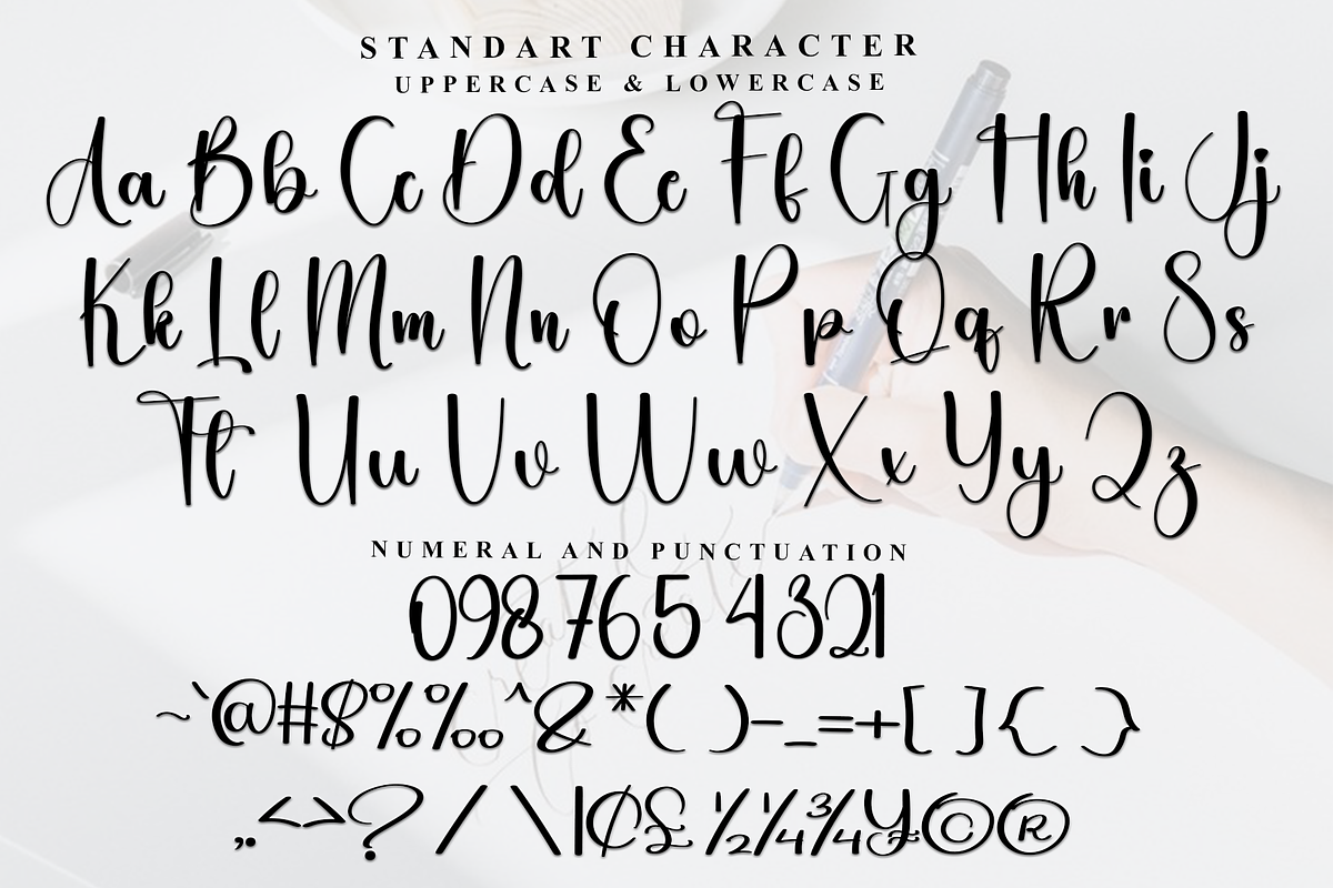 Thinking, a Handwritten Font by FreshTypeINK (Photo 8 of 8)