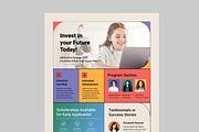College Admission Flyer, a Flyer Template by MightyDesign (Thumbnail 4 of 8)