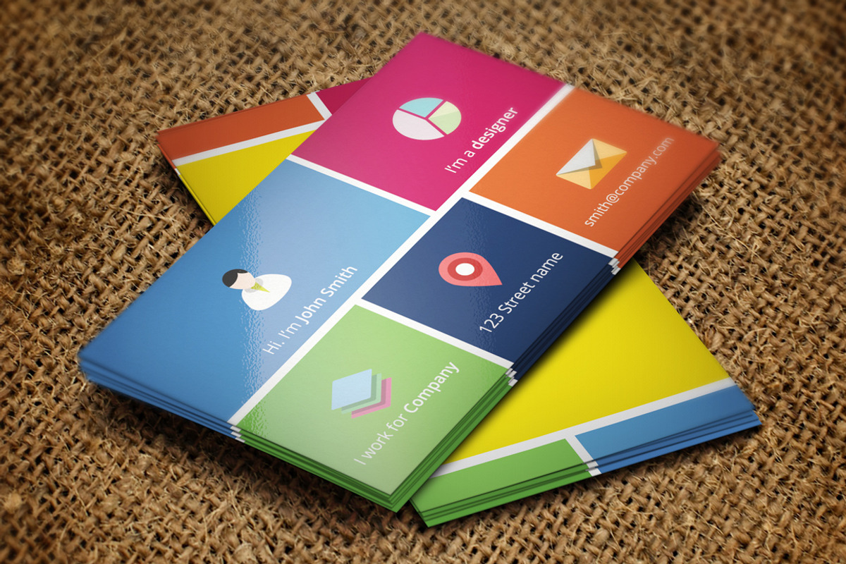 Metro Business Card, a Business Card Template by Crazyleaf (Photo 2 of 4)