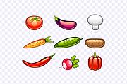 Vegetables, an Object Graphic by yurakr (Thumbnail 3 of 3)