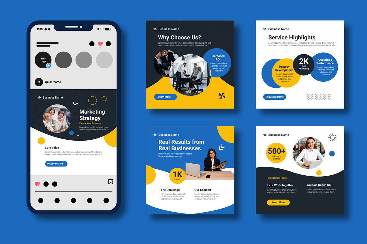 Create Successful Business Plan, a Social Media Template by MightyDesign (Photo 2 of 8)