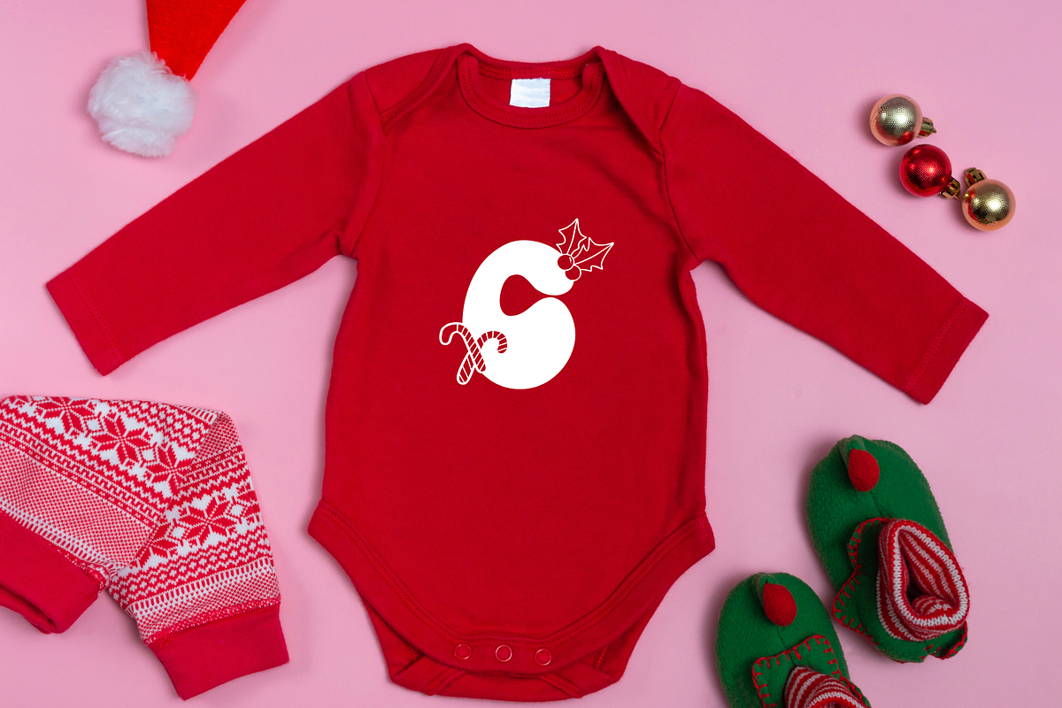 Retro xmas, a Symbol Font by Petal Pixels (Photo 6 of 10)