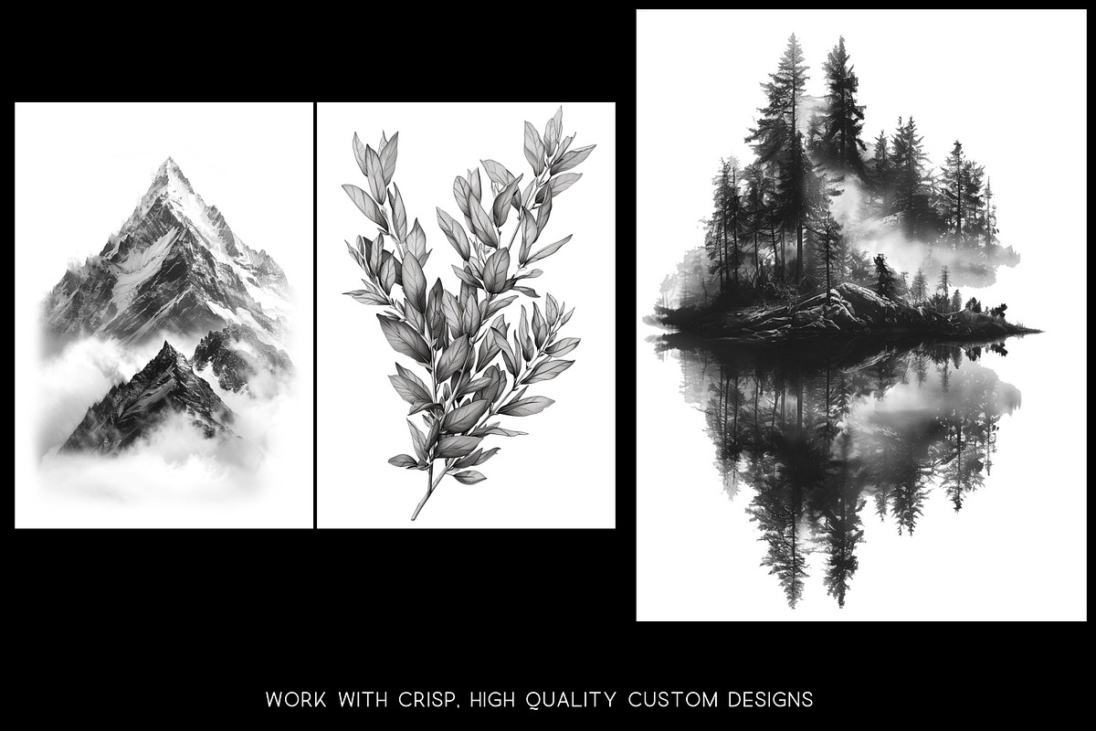 Procreate, landscape design kit, a Brush Add-On by Studio.Valhalla (Photo 2 of 8)
